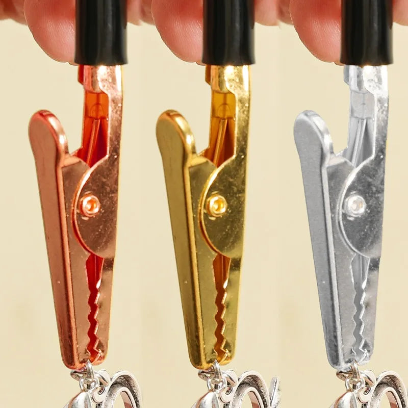 10/1X Bracelet Assisted Wearing Clips with Rubber-Coated 3 Colors Bracelet Clasps Helper Clamps Metal Tools Jewelry Accessories